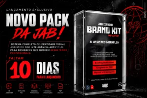 Capa do artigo. Faltam 10 dias para o lançamento do JAB! BRAND KIT - Pro Edition